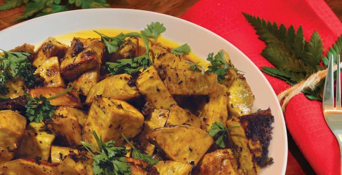 Brown Butter Sweet Potatoes