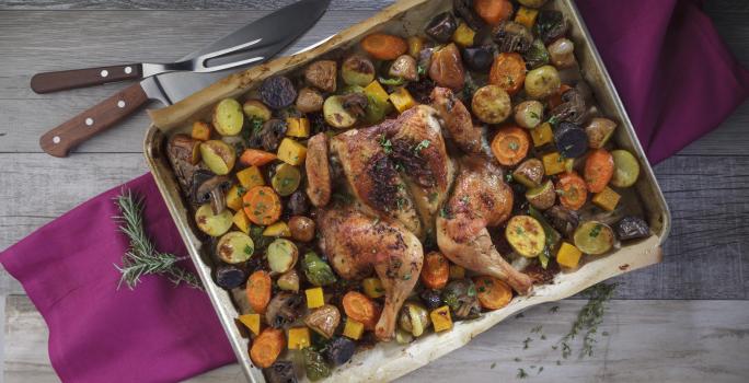 Spatchcock Chicken Roast