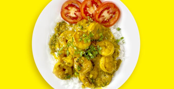 Coconut Curried Shrimp