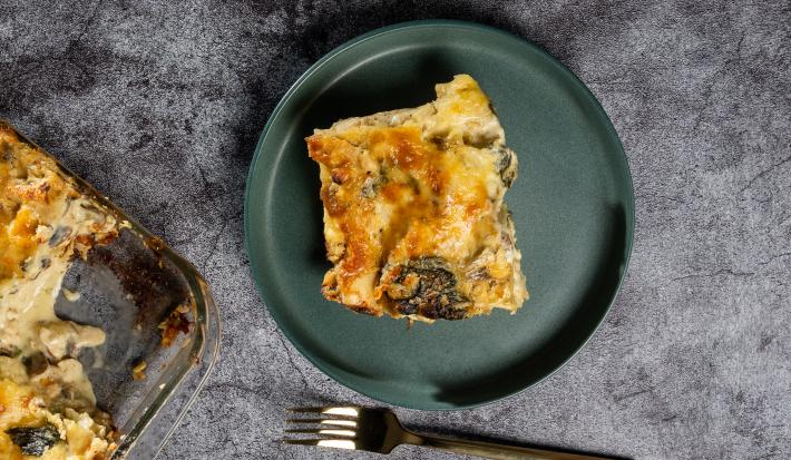 Cheesy Chicken Lasagna