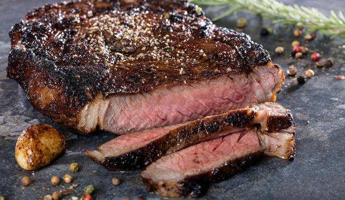 Coffee Crusted Steak