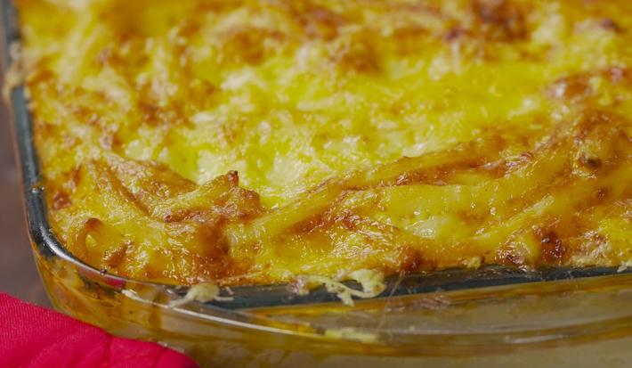 3 Cheese Macaroni Pie