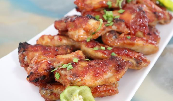 Sweet & Spicy Chicken Wings