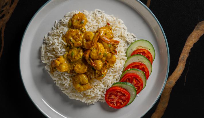 Coconut Curried Shrimp