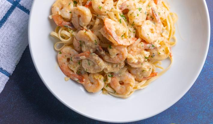 Creamy Garlic Shrimp