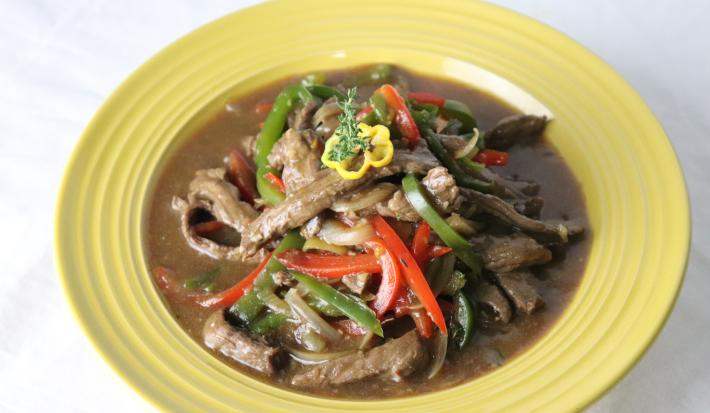 Peppered Steak