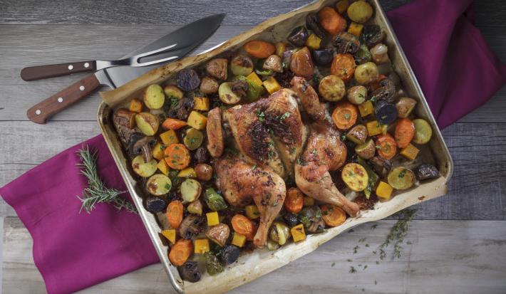 Spatchcock Chicken Roast