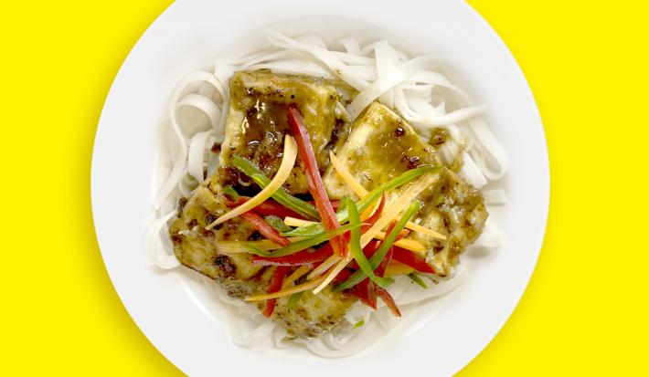 Honey Garlic Tofu