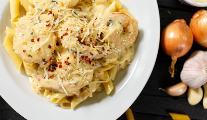 Shrimp Alfredo